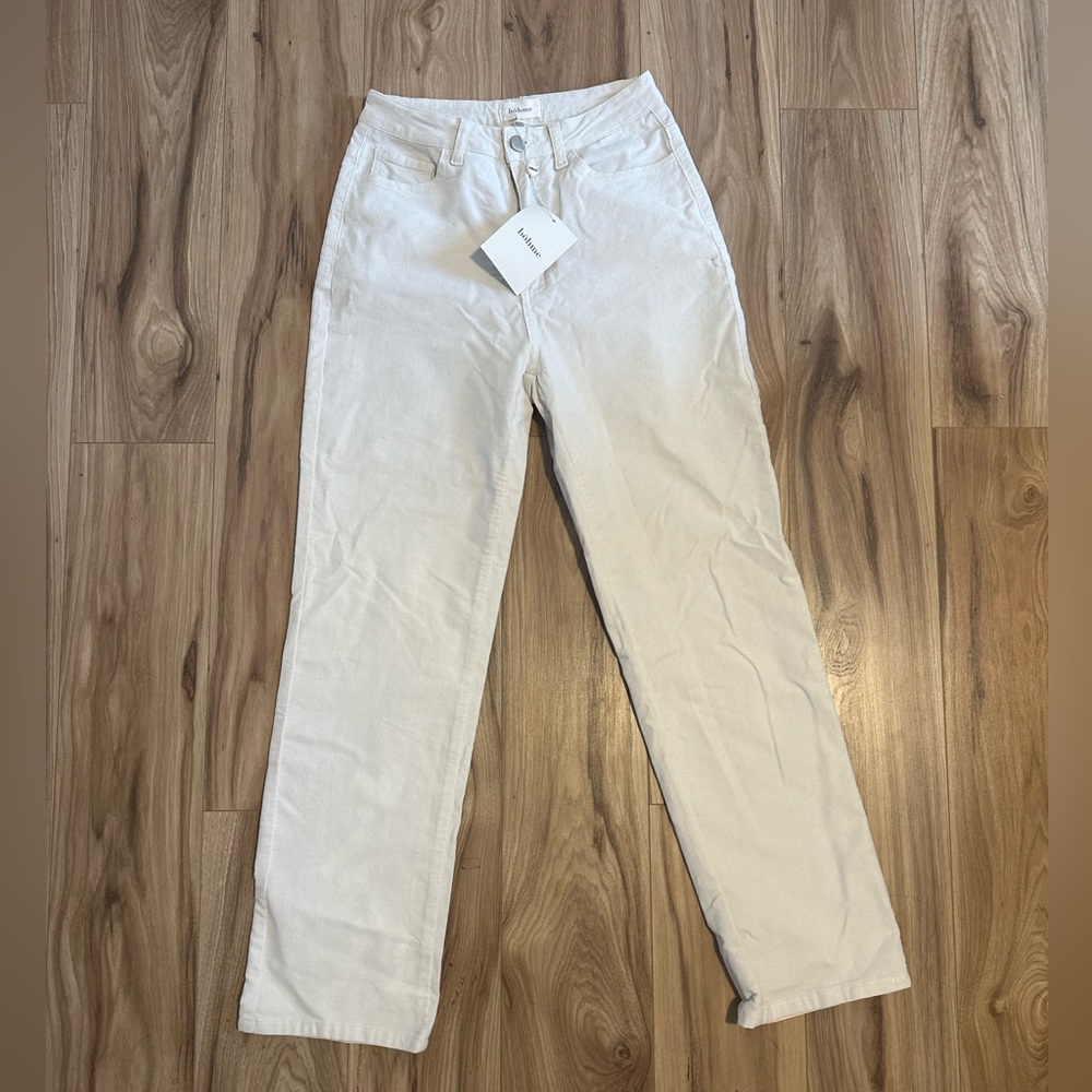 Brand new bohme white jeans